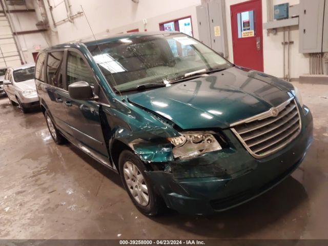 Auction sale of the 2009 Chrysler Town & Country Lx, vin: 2A8HR44E79R656374, lot number: 39258000