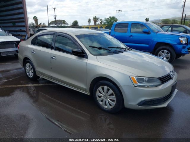 Auction sale of the 2014 Volkswagen Jetta 2.0l S, vin: 3VW2K7AJ0EM255154, lot number: 39258184