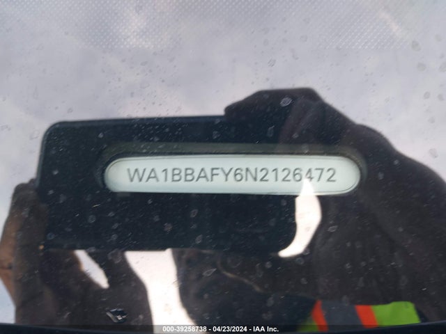 WA1BBAFY6N2126472 Audi Q5 Premium Plus 40 Tfsi Quattro S Tronic