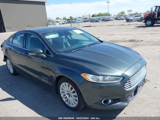 Auction sale of the 2016 Ford Fusion Se Hybrid, vin: 3FA6P0LUXGR126399, lot number: 39258845