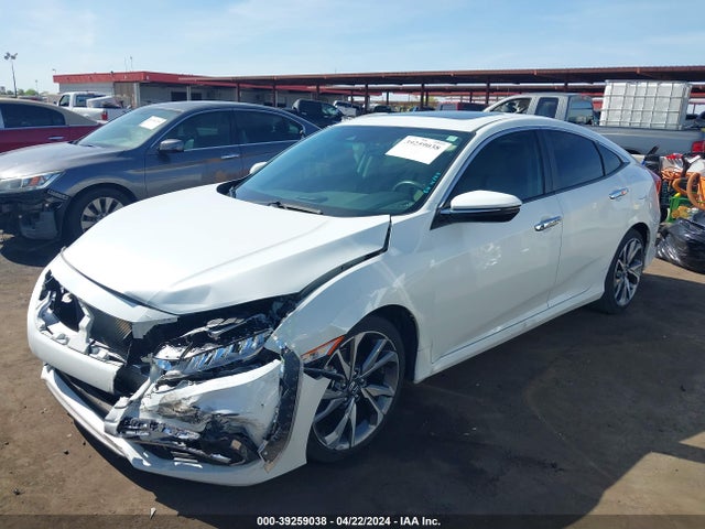 Honda Civic Touring 2019 19XFC1F96KE009664 Image 2