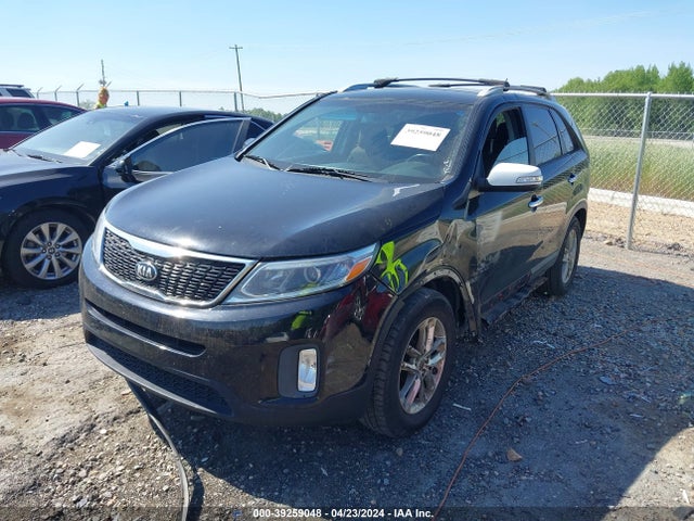 KIA SORENTO LX 2014 5XYKT4A61EG468136 Image 2