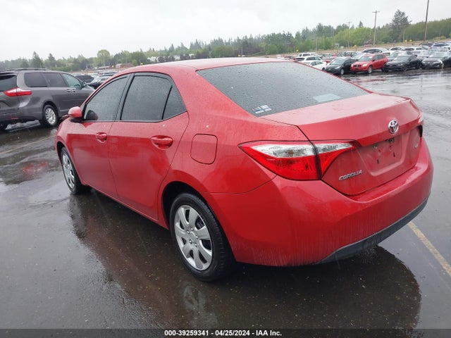 Toyota COROLLA LE 2014 5YFBURHE0EP140418 Image 3
