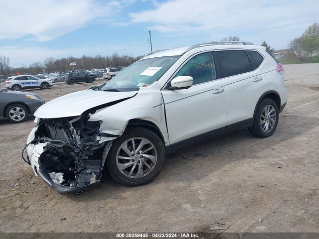 Nissan Rogue Sl 2014 5N1AT2MV4EC752377 Image 2