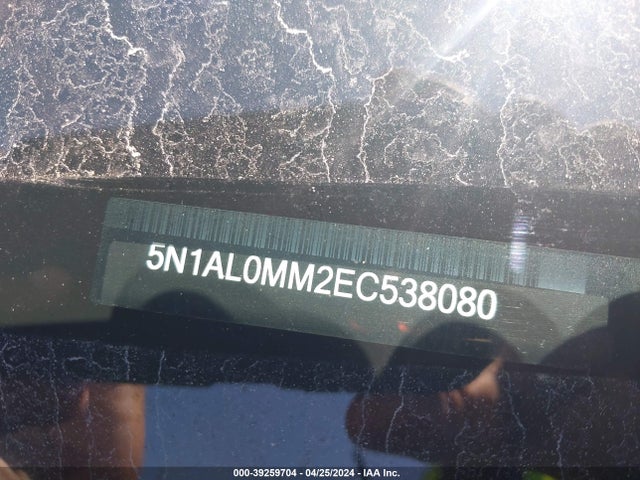 Infiniti QX60 2014 5N1AL0MM2EC538080 Image 9