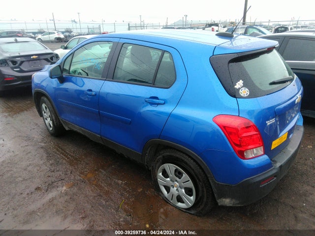 Chevrolet Trax 1ls 2015 KL7CJKSB2FB124883 Image 3