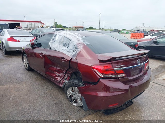 Honda Civic Lx 2014 19XFB2F51EE080569 Image 3