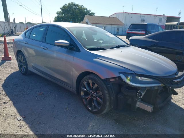 Auction sale of the 2016 Chrysler 200 S, vin: 1C3CCCBB5GN169999, lot number: 39260085