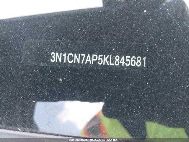 Nissan Versa 1.6 Sv 2019 3N1CN7AP5KL845681 Image 9