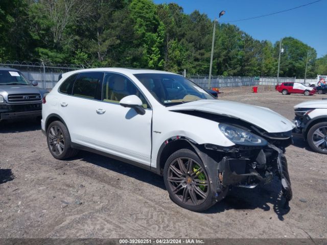 Aukcja sprzedaży 2017 Porsche Cayenne E-hybrid S, vin: WP1AE2A20HLA69104, numer aukcji: 39260251