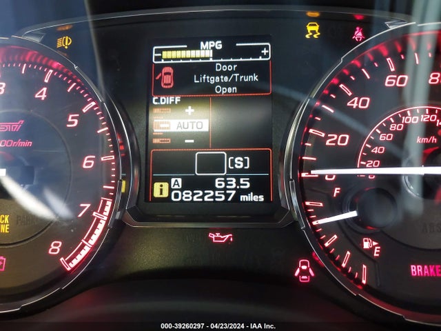 Subaru Wrx Sti 2016 JF1VA2M68G9826443 Image 16