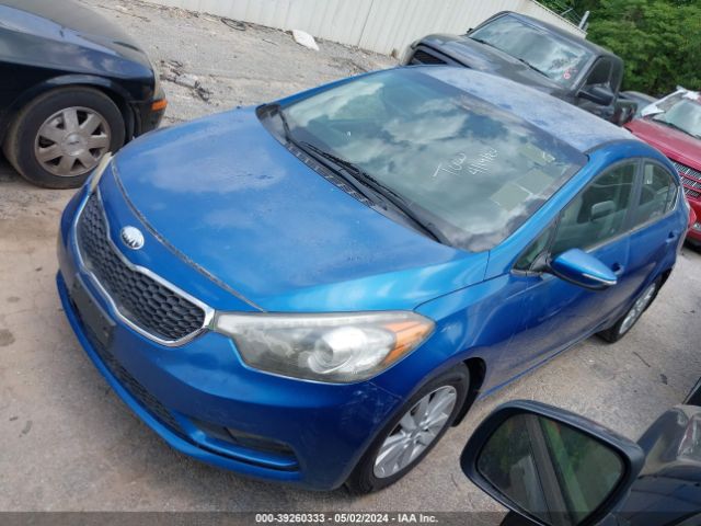 KNAFX4A8XE5096308 KIA FORTE EX