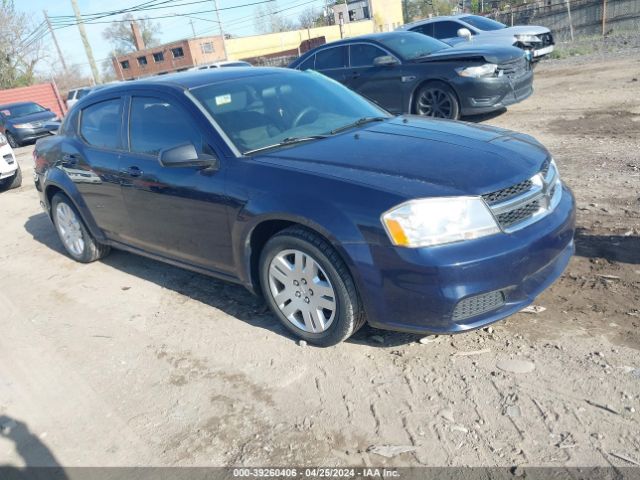 39260406 :رقم المزاد ، 1C3CDZAB9EN189834 vin ، 2014 Dodge Avenger Se مزاد بيع