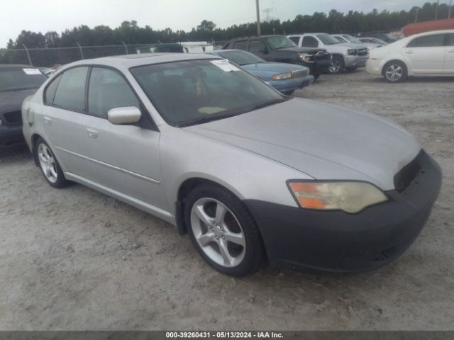 Auction sale of the 2006 Subaru Legacy 2.5i, vin: 4S3BL626867218532, lot number: 39260431