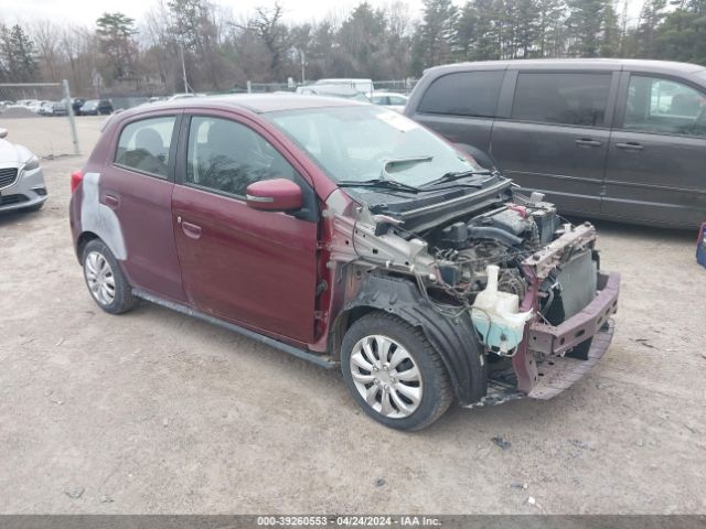 2017 Mitsubishi Mirage Se მანქანა იყიდება აუქციონზე, vin: ML32A4HJ2HH016548, აუქციონის ნომერი: 39260553