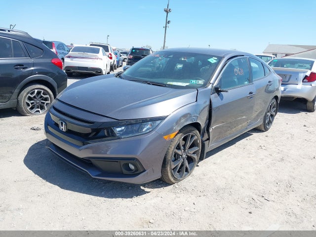 Honda Civic Sport 2019 2HGFC2F84KH596465 Image 2