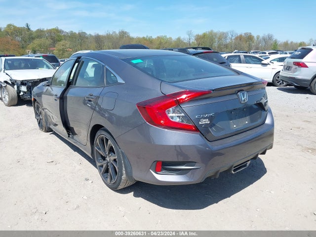 Honda Civic Sport 2019 2HGFC2F84KH596465 Image 3
