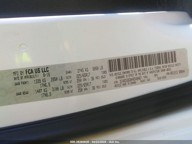 Dodge Grand Caravan Se Plus 2017 2C4RDGBG8HR548487 Image 9