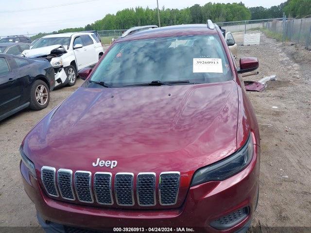 1C4PJLCBXLD552211 Jeep Cherokee Latitude Fwd