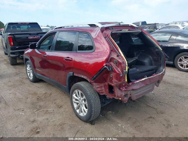 1C4PJLCBXLD552211 Jeep Cherokee Latitude Fwd