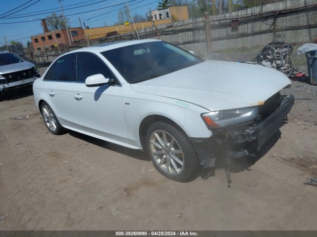 Продажа на аукционе авто 2014 Audi A4 2.0t Premium, vin: WAUFFAFL9EA049759, номер лота: 39260990