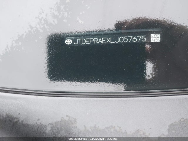 Toyota COROLLA LE 2020 JTDEPRAEXLJ057675 Image 9