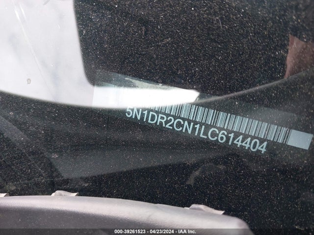 Nissan Pathfinder Sl 2wd 2020 5N1DR2CN1LC614404 Image 9