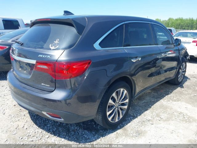 5FRYD4H40GB024413 Acura Mdx Technology   Acurawatch Plus Packages/technology Package