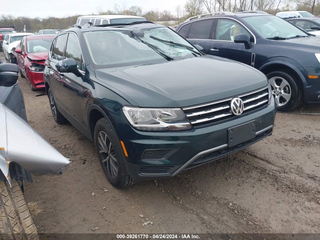 39261770 :رقم المزاد ، 3VV2B7AX1KM157562 vin ، 2019 Volkswagen Tiguan 2.0t Se/2.0t Sel/2.0t Sel R-line/2.0t Sel R-line Black مزاد بيع