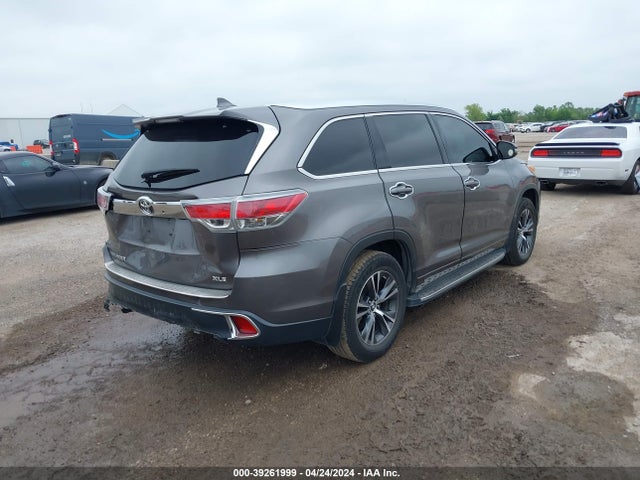 Toyota Highlander Xle V6 2016 5TDKKRFH6GS500952 Image 4