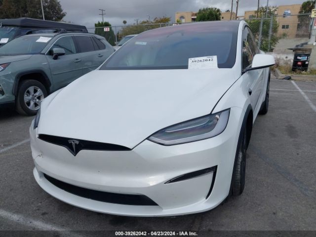 7SAXCBE66PF402490 Tesla Model X Plaid Tri Motor All-wheel Drive