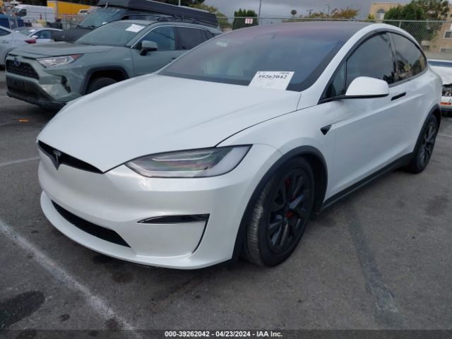 7SAXCBE66PF402490 Tesla Model X Plaid Tri Motor All-wheel Drive