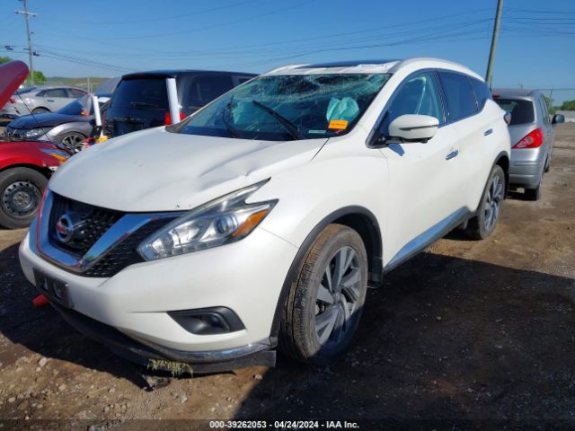 5N1AZ2MG7JN127020 Nissan Murano Platinum