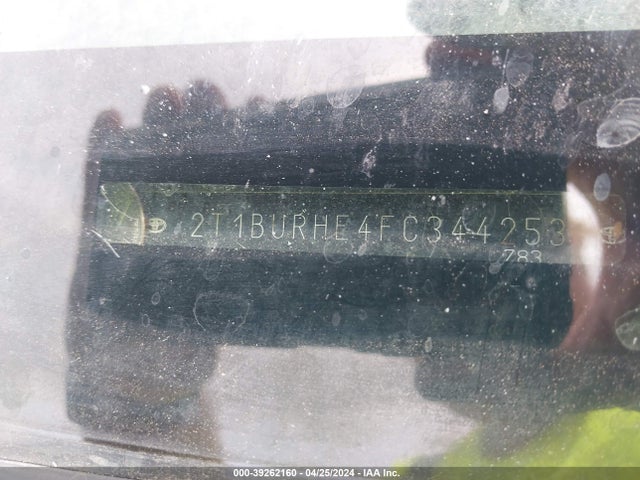 Toyota Corolla S 2015 2T1BURHE4FC344253 Image 9