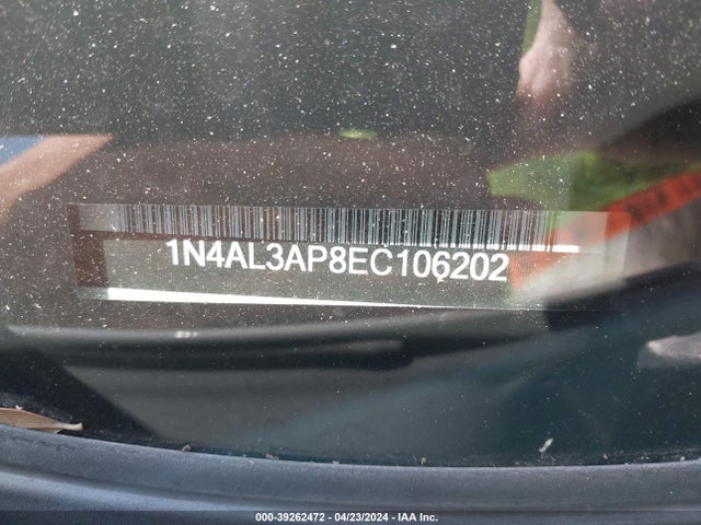 Nissan Altima 2.5 Sl 2014 1N4AL3AP8EC106202 Image 9