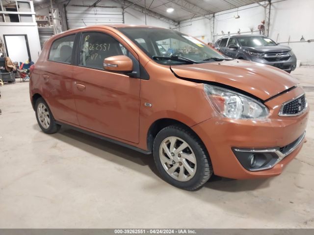 Auction sale of the 2017 Mitsubishi Mirage Se, vin: ML32A4HJXHH000663, lot number: 39262551
