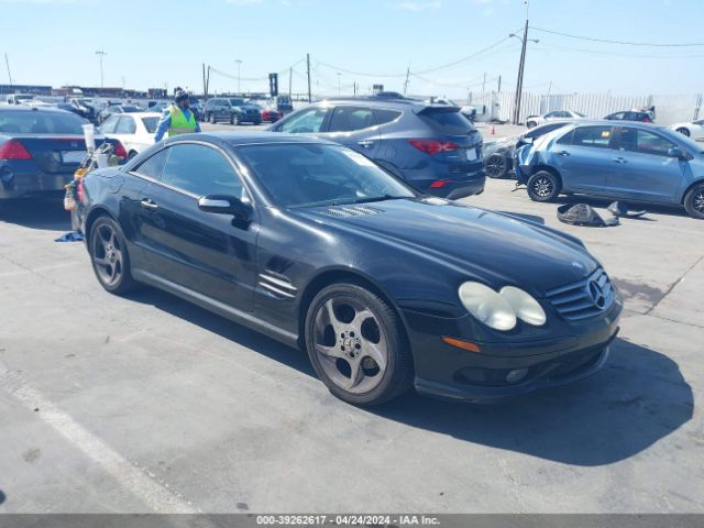 2005 MERCEDES-BENZ SL 500 WDBSK75F25F093938