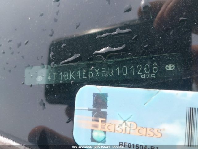 4T1BK1EBXEU101206 Toyota AVALON LIMITED