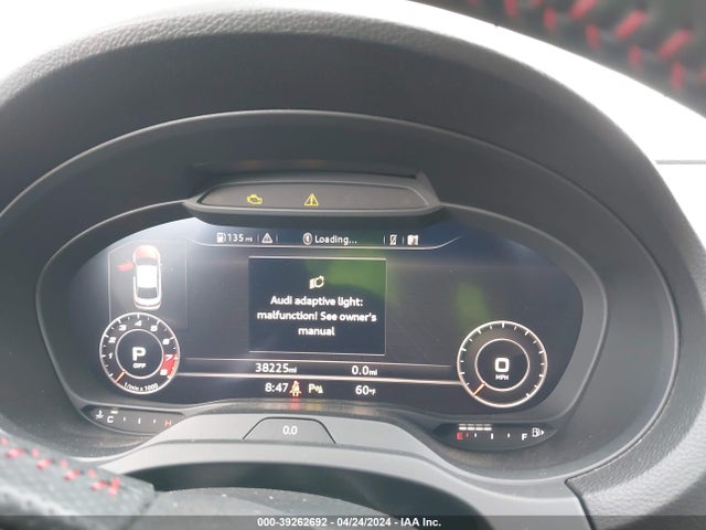 WAUB1GFF1J1080461 Audi S3 2.0t Premium Plus/2.0t Tech Premium Plus