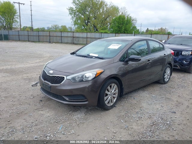 KIA FORTE LX 2014 KNAFX4A63E5063424 Image 2