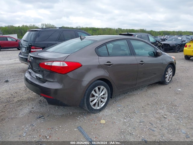 KIA FORTE LX 2014 KNAFX4A63E5063424 Image 4