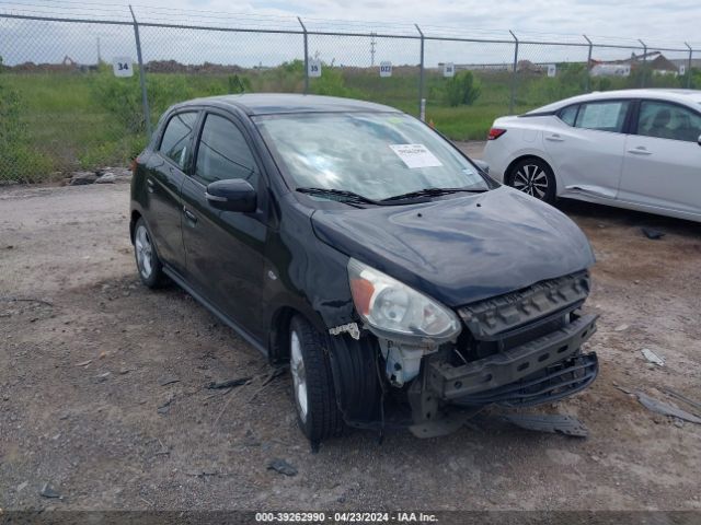Auction sale of the 2015 Mitsubishi Mirage Es, vin: ML32A4HJ2FH054925, lot number: 39262990