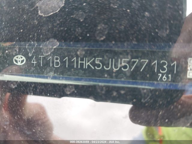 4T1B11HK5JU577131 Toyota CAMRY LE