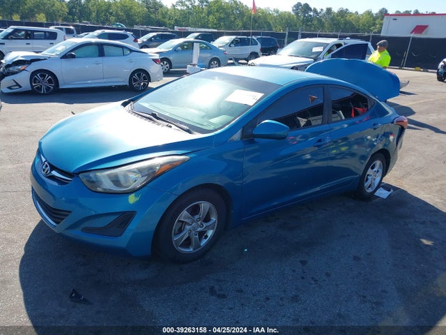 Hyundai ELANTRA SE 2014 KMHDH4AE3EU113206 Image 2