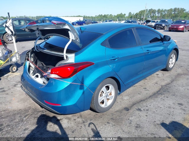 Hyundai ELANTRA SE 2014 KMHDH4AE3EU113206 Image 4