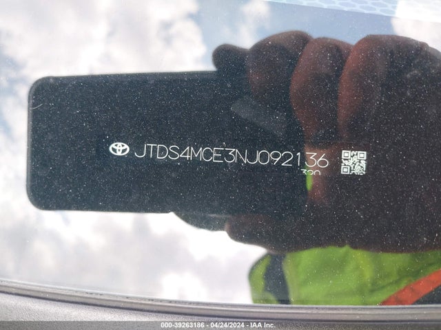 Toyota COROLLA SE 2022 JTDS4MCE3NJ092136 Image 9