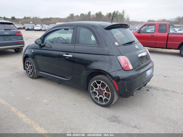 2013 FIAT 500 3C3CFFHH4DT744612 Photo 2
