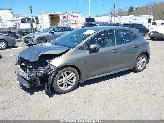 Toyota COROLLA SE 2019 JTNK4RBE1K3052311 Image 2