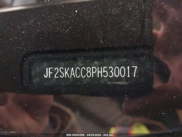 JF2SKACC8PH530017 Subaru Forester