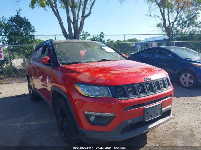 2018 Jeep Compass Altitude Fwd მანქანა იყიდება აუქციონზე, vin: 3C4NJCBB9JT318478, აუქციონის ნომერი: 39263447